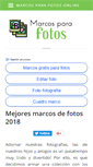 Mobile Screenshot of marcosparafotosgratis.com